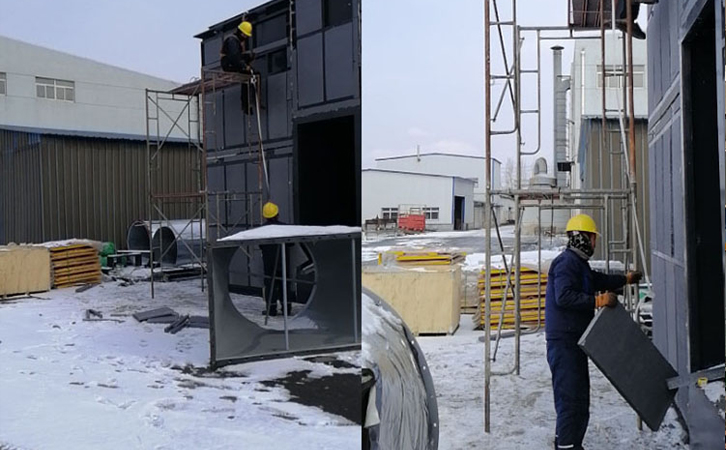 战冰雪 斗酷寒 抓质量 保工期