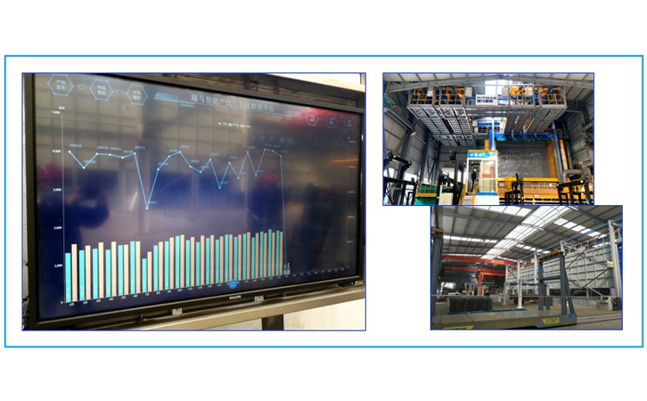 业内首条侧进端出式热镀锌脚手架生产线日产量突破222吨