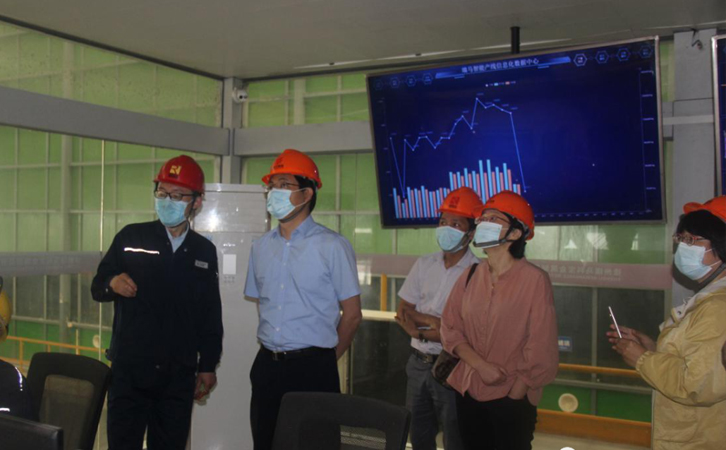 江苏国强镀锌实业袁董事长一行莅临3044永利参观考察