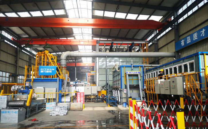 技术创新 赋能螺栓热镀锌｜3044永利全自动化螺栓热镀锌生产顺利试生产