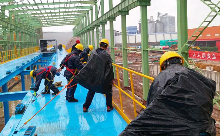 致敬！无惧风雨、勇往直前，湖南项目展铁军风采