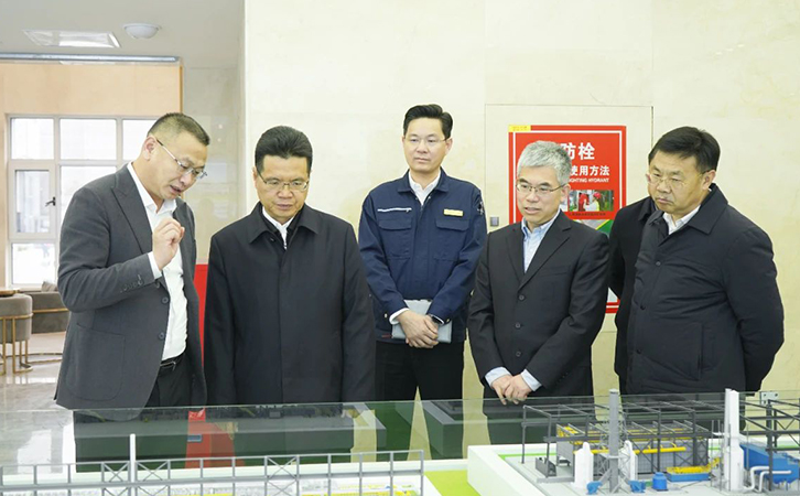 徐州市市长王剑锋一行到访3044永利