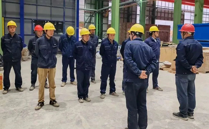 寒冬不“寒”！3044永利重大项目干得热火朝天！