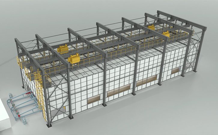 酸洗磷化生产线布局:直线型和环型的优势与弊端